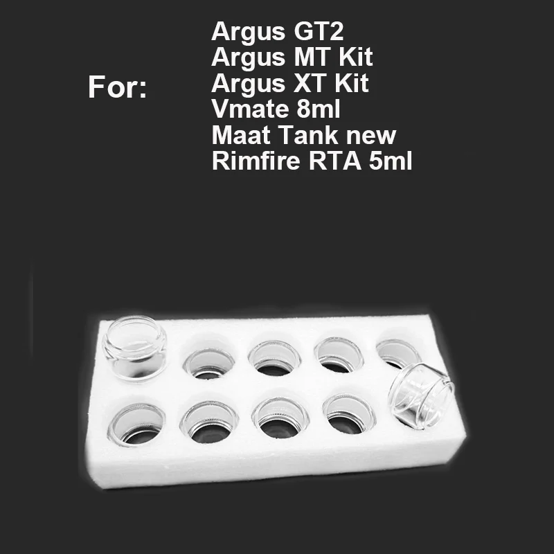 10PCS Normal Bubble Glass Tube For Argus GT2 Argus MT XT Kit Vmate 8ml Maat Tank New Rimfire RTA Glass Container Tank Accessory
10PCS Normal Bubble Glass Tube For Argus GT2 Argus MT XT Kit Vmate 8ml Maat Tank New Rimfire RTA Glass Container Tank Accessory