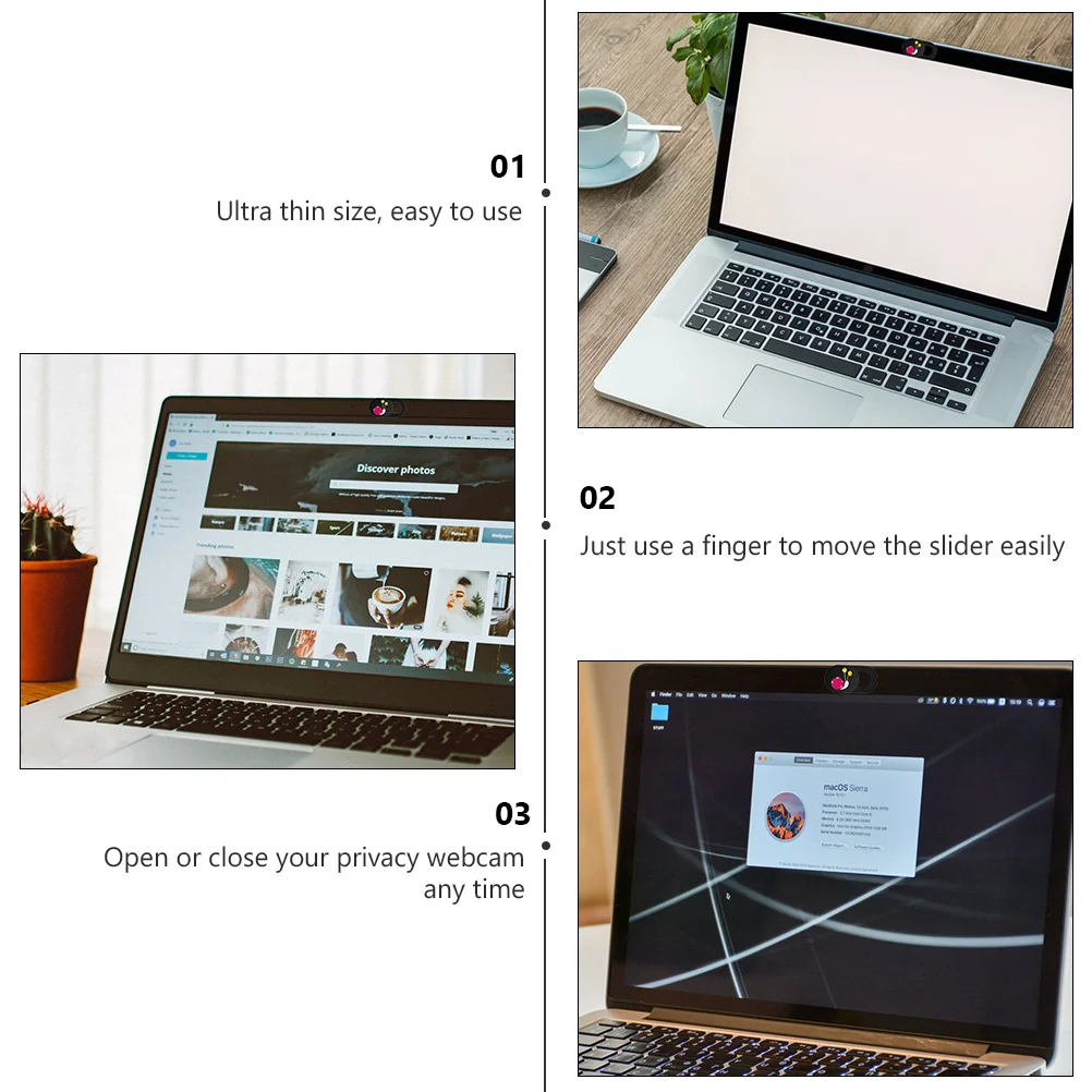 3Pcs Snail Design Webcam Cover for Laptop Ultra Thin Privacy Protective Lid Webcam Cover Camera Protective Lid
3Pcs Snail Design Webcam Cover for Laptop Ultra Thin Privacy Protective Lid Webcam Cover Camera Protective Lid