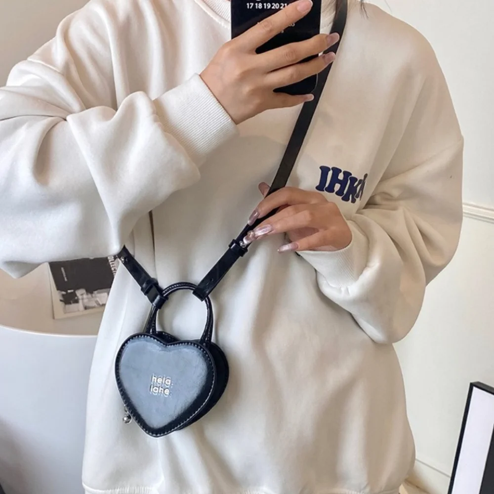 Fashion Solid Color Halterneck Heart Wallet Cute Small Women Coin Purses Multifunction PU Leather Shoulder Storage Bag Girls
Fashion Solid Color Halterneck Heart Wallet Cute Small Women Coin Purses Multifunction PU Leather Shoulder Storage Bag Girls