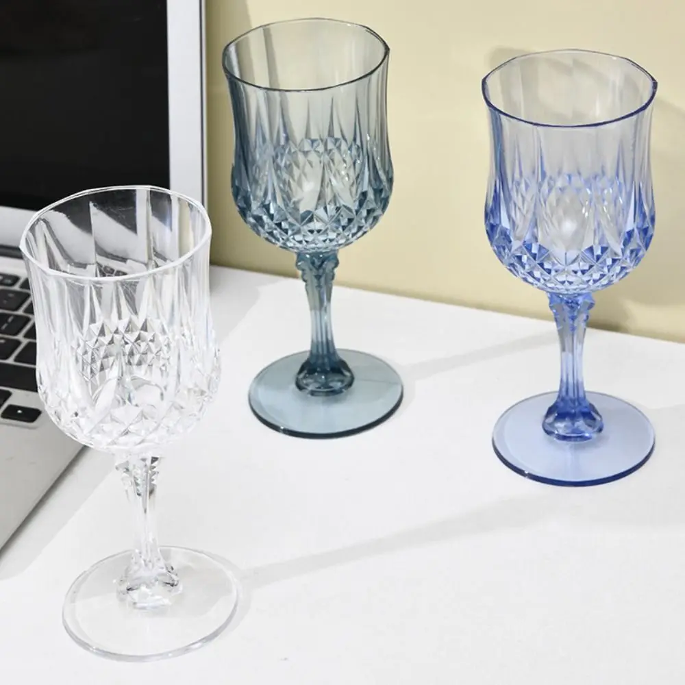 12pcs High-end Plastic Party Wine Glasses Reusable Shatterproof Champagne Flutes Crystal Pattern Clear Tall Glass Picnic
12pcs High-end Plastic Party Wine Glasses Reusable Shatterproof Champagne Flutes Crystal Pattern Clear Tall Glass Picnic