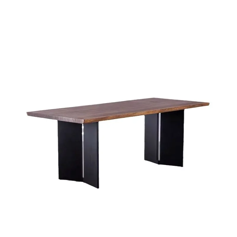 Solid wood creative simple board table legs personalized camera carbon steel V-shaped table office meeting
Solid wood creative simple board table legs personalized camera carbon steel V-shaped table office meeting