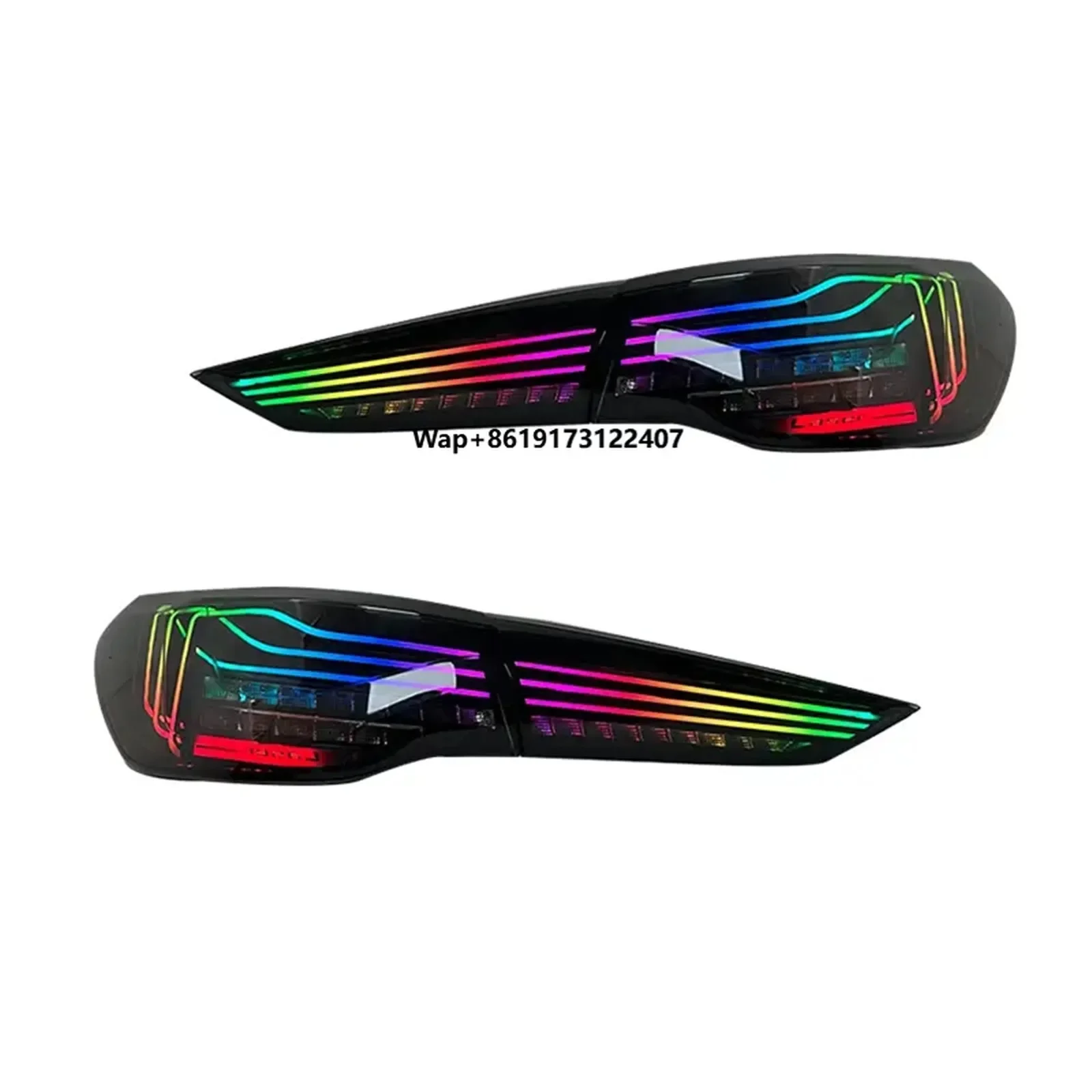 Pair Style CSL RGB Taillight Assembly for 4 Series M4 G22 G82 2020-2022 Rear Lamp Tail Lights Car Auto Parts
Pair Style CSL RGB Taillight Assembly for 4 Series M4 G22 G82 2020-2022 Rear Lamp Tail Lights Car Auto Parts