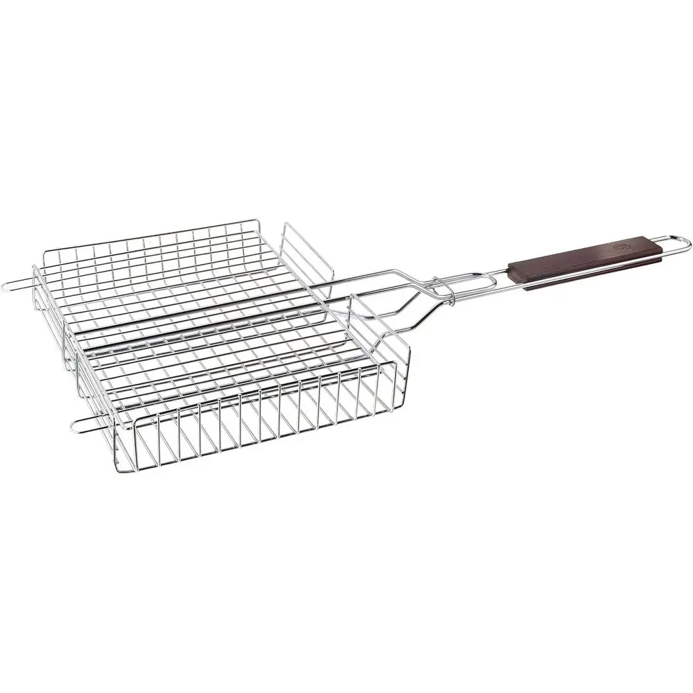 Stainless Steel Grill Basket for Meat and Vegetables
Stainless Steel Grill Basket for Meat and Vegetables