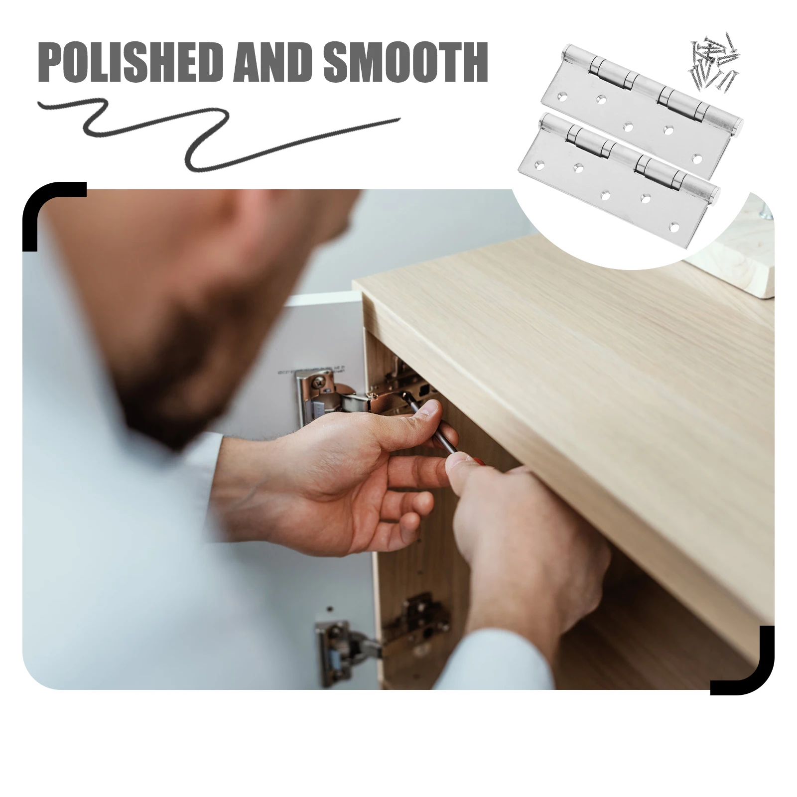 Casement Hinge Hardware Stainless Steel Ball Bearing Cabinet Door Wardrobe Closet Silent Thickened Bearings Furniture
Casement Hinge Hardware Stainless Steel Ball Bearing Cabinet Door Wardrobe Closet Silent Thickened Bearings Furniture