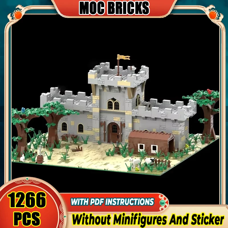 Moc Building Blocks Medieval Sentry Castle Model Technology Modular Brick DIY Assembly Construction Toy Holiday Gifts
Moc Building Blocks Medieval Sentry Castle Model Technology Modular Brick DIY Assembly Construction Toy Holiday Gifts