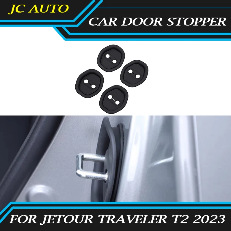 Car Silica Gel Door Latch Protective Cover Fit for JETOUR Traveler T2 2023-2024 Modified Door Limiter Car Exterior Accessories
Car Silica Gel Door Latch Protective Cover Fit for JETOUR Traveler T2 2023-2024 Modified Door Limiter Car Exterior Accessories