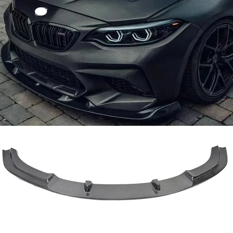 For BMW 2 Series F87 M2C 2016-2022, Refit The Real Carbon Fiber 3D Style Front Bumper Lower Lip Front Lip Spoiler Separator
For BMW 2 Series F87 M2C 2016-2022, Refit The Real Carbon Fiber 3D Style Front Bumper Lower Lip Front Lip Spoiler Separator