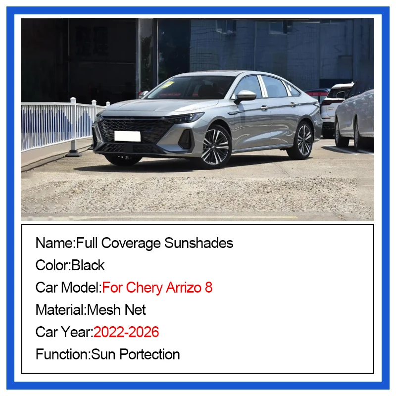 For Chery Arrizo 8 2022 2023 2024 2025 2026 Windshield Window Visor Heat Insulation Mesh Sunshade UV Protection Car Accessories
For Chery Arrizo 8 2022 2023 2024 2025 2026 Windshield Window Visor Heat Insulation Mesh Sunshade UV Protection Car Accessories