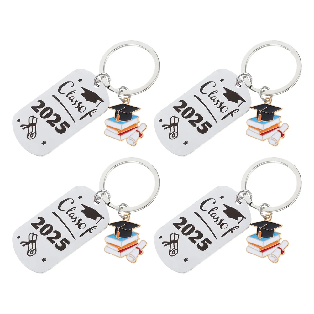 4 Pcs Graduation Season Keychain Party Accessories Gifts Decorations Men Inspirational Toy Funny Bulk Keychains Ring
4 Pcs Graduation Season Keychain Party Accessories Gifts Decorations Men Inspirational Toy Funny Bulk Keychains Ring