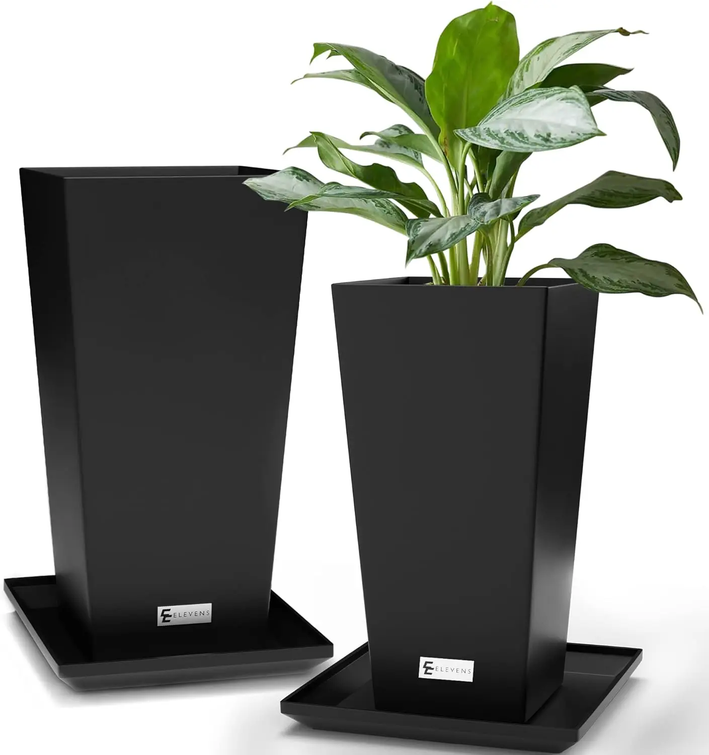 Outdoor Planters 28 Inch, Large Planters for Indoor Outdoor Plants, Tapered Square Flower Pots
Outdoor Planters 28 Inch, Large Planters for Indoor Outdoor Plants, Tapered Square Flower Pots