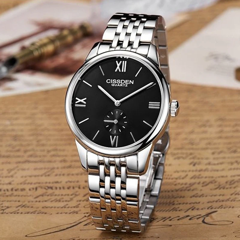 European and American simple style Swiss classic business quartz watch Waterproof 100m Leather strap Steel strap
European and American simple style Swiss classic business quartz watch Waterproof 100m Leather strap Steel strap