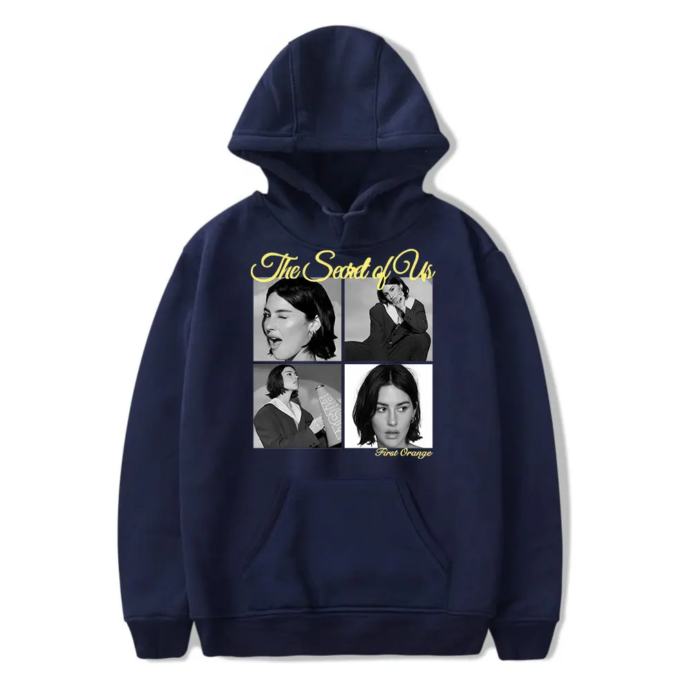 Gracie Abrams Merch The Secret of Us hooded drawstring pocket sweatshirt men/women Pullovers
Gracie Abrams Merch The Secret of Us hooded drawstring pocket sweatshirt men/women Pullovers