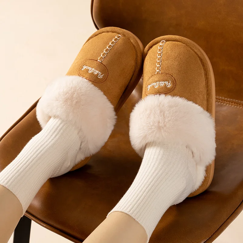 Unisex Home Slippers 2026 New Women Suede Fuzzy Cotton Slippers Winter House Shoes Soft Man Plush Indoor Home Slippers Outdoor
Unisex Home Slippers 2026 New Women Suede Fuzzy Cotton Slippers Winter House Shoes Soft Man Plush Indoor Home Slippers Outdoor
