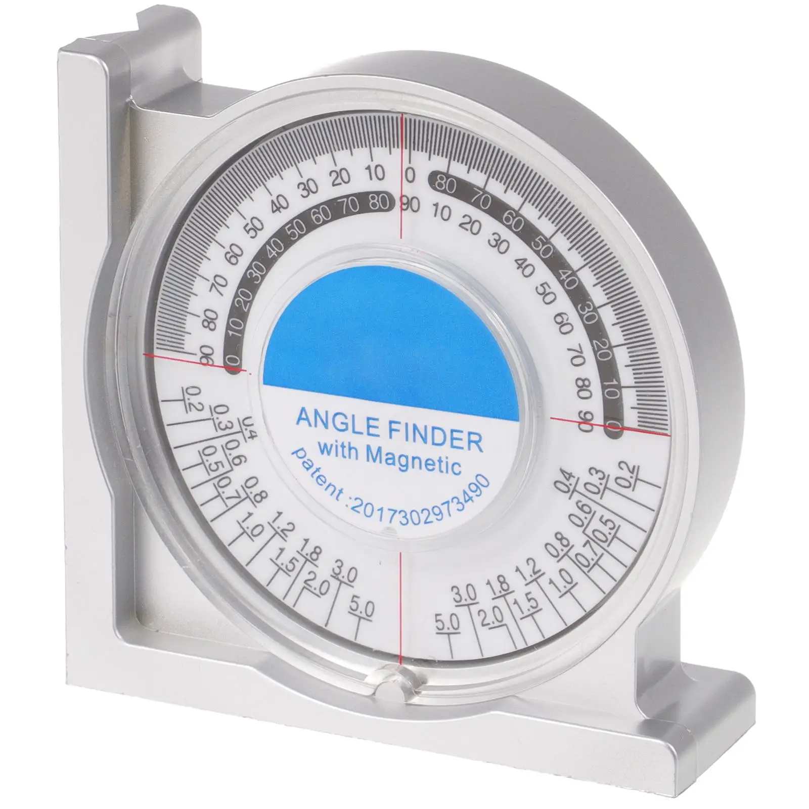 Meter Protractor Inclinometer Bubble Gauge Measuring Tool Slopes Angle Instrument Leveling Tool Lightweight Portable
Meter Protractor Inclinometer Bubble Gauge Measuring Tool Slopes Angle Instrument Leveling Tool Lightweight Portable