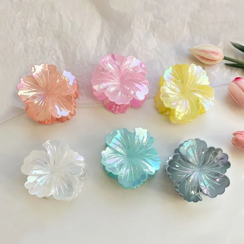 New Colorful Flower Hair Clip Women's European and American Fashion Shark Clip Hair Accessories
New Colorful Flower Hair Clip Women's European and American Fashion Shark Clip Hair Accessories