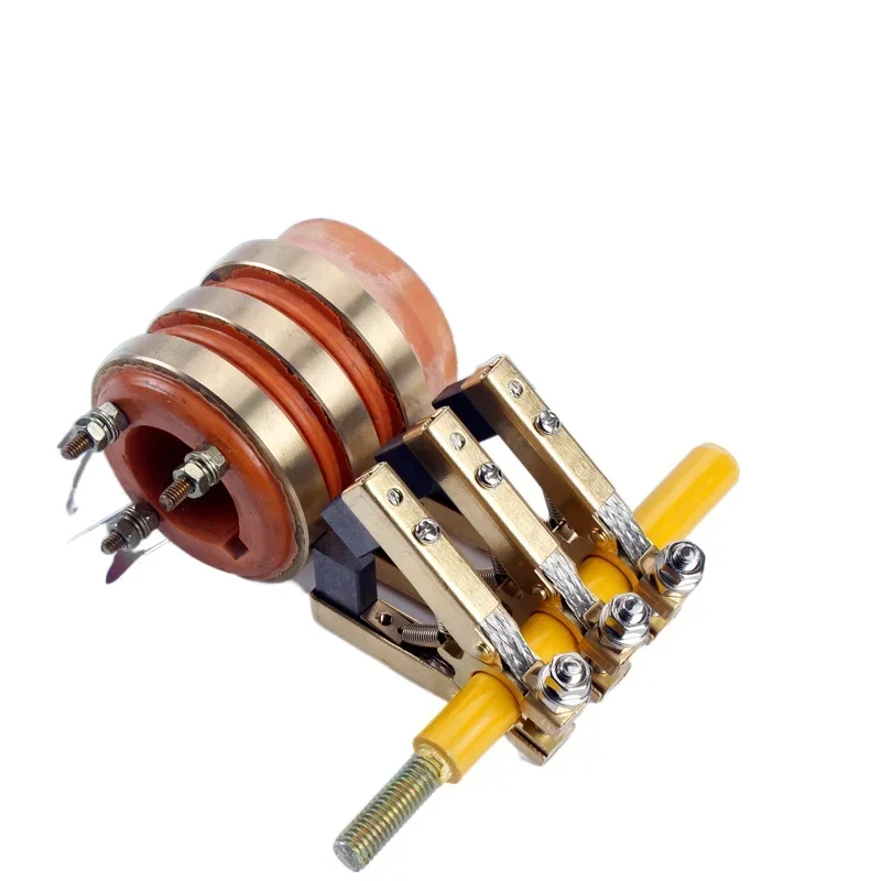 2 Way 3 Way 4 Way Collector Ring Assembly Conductive Slip Ring Copper Carbon Brush Holder Packer Seals Return Copper Ring
2 Way 3 Way 4 Way Collector Ring Assembly Conductive Slip Ring Copper Carbon Brush Holder Packer Seals Return Copper Ring