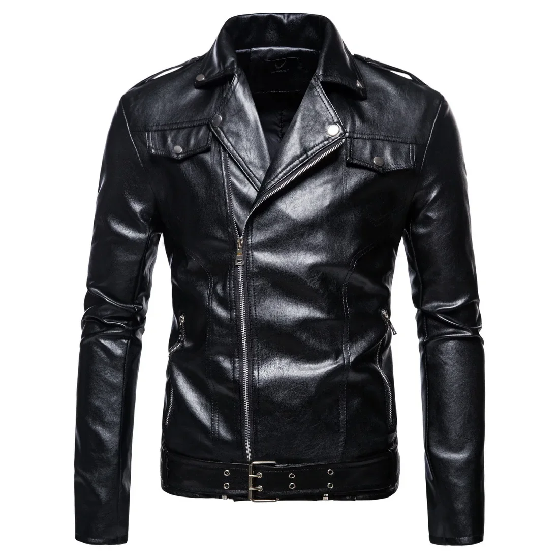 Autumn New Men's Leather Jacket Large Lapel Motorcycle Leather PU Coat Korean Fashion Street Dress Men's Shirt
Autumn New Men's Leather Jacket Large Lapel Motorcycle Leather PU Coat Korean Fashion Street Dress Men's Shirt