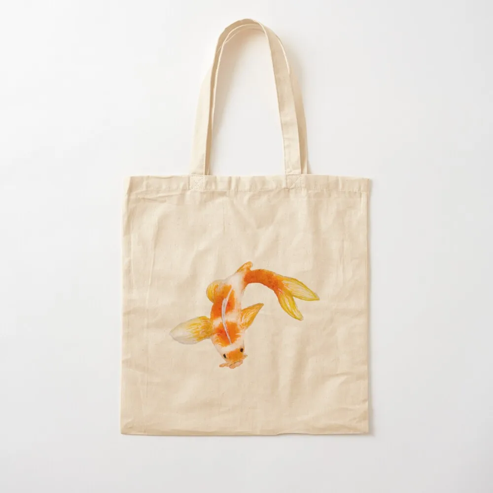Beautiful orange Koi fish hand painted with watercolor Tote Bag Lady bags Eco bag Canvas Tote Bag
Beautiful orange Koi fish hand painted with watercolor Tote Bag Lady bags Eco bag Canvas Tote Bag