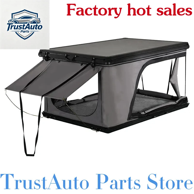 TrustAuto Parts Store Is Having A Hot Sale Black All Season Hard Rooftop Automatic Z‑Shape Aluminum Camping Tent
TrustAuto Parts Store Is Having A Hot Sale Black All Season Hard Rooftop Automatic Z‑Shape Aluminum Camping Tent