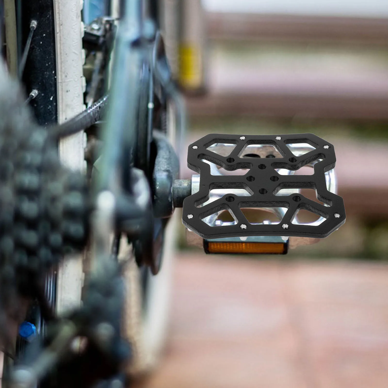 1 Pair Clipless Pedal Platform Adapter Universal Cycling Converter Easy Install Compatible Durable Lightweight Aluminum Alloy
1 Pair Clipless Pedal Platform Adapter Universal Cycling Converter Easy Install Compatible Durable Lightweight Aluminum Alloy