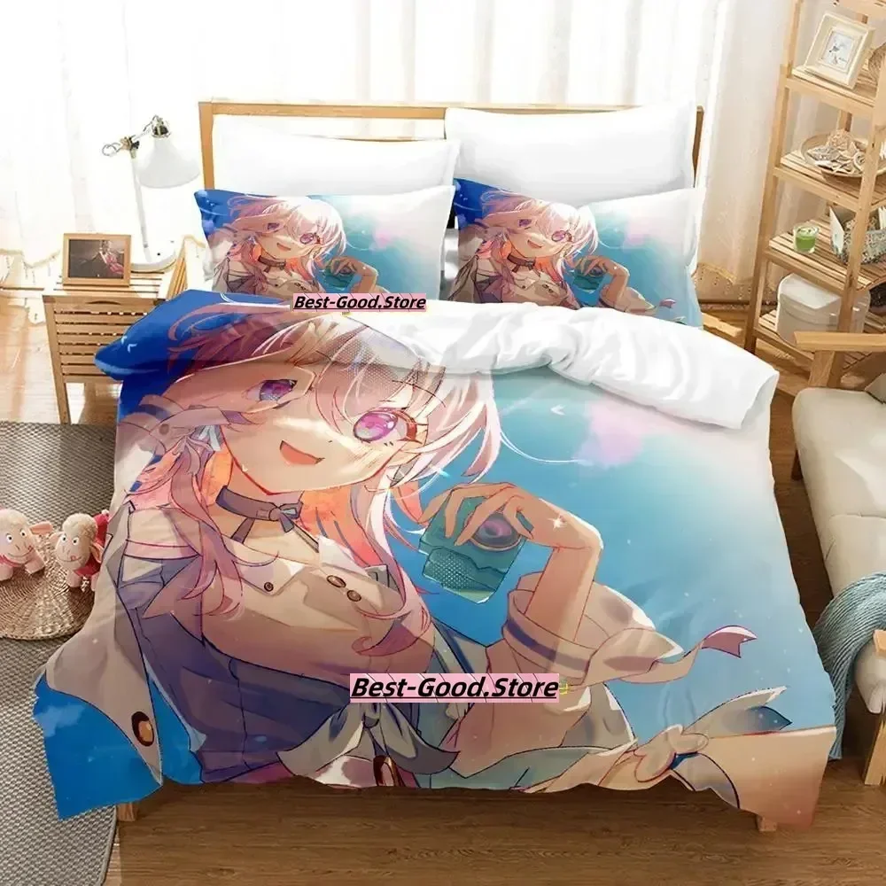 Honkai Star Rail Anime parure de lit Bed Bedding set Printed Duvet Cover Pillowcase Single Double Queen Super King Size Sets
Honkai Star Rail Anime parure de lit Bed Bedding set Printed Duvet Cover Pillowcase Single Double Queen Super King Size Sets