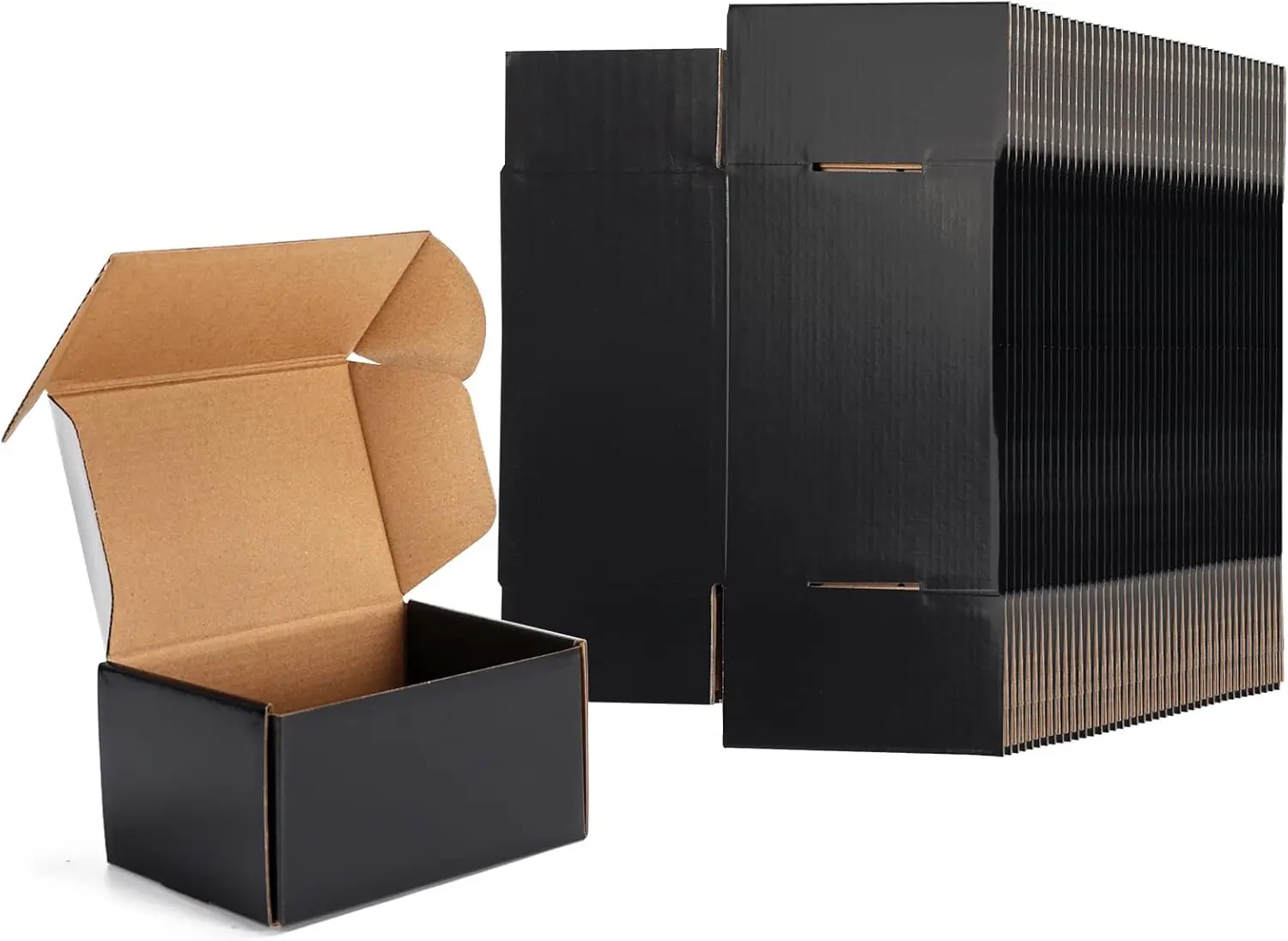 40 Pack 6x4x3 Black Corrugated Cardboard Boxes for Packaging, Moving, Shipping, Mailing, and Storage
40 Pack 6x4x3 Black Corrugated Cardboard Boxes for Packaging, Moving, Shipping, Mailing, and Storage