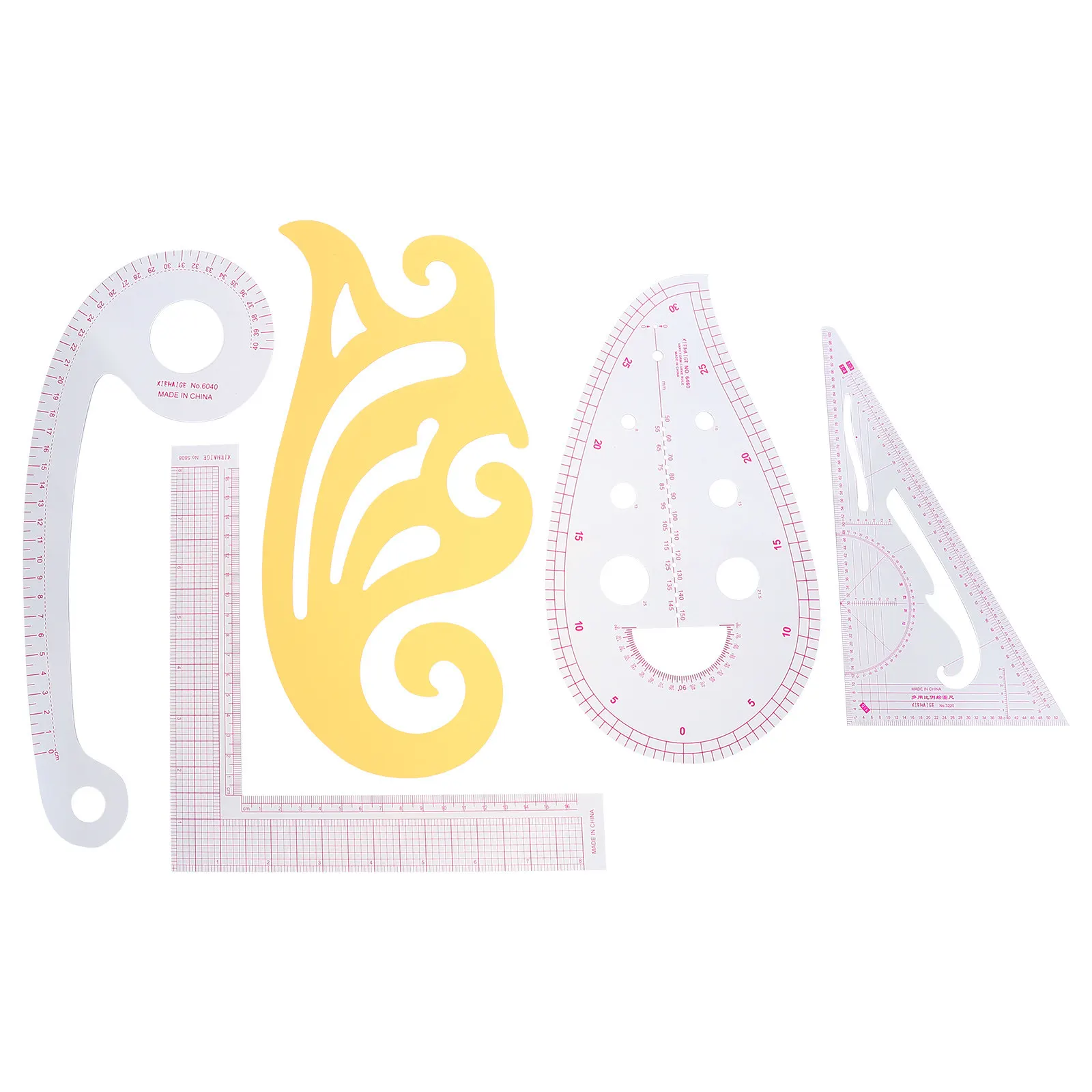 5Pcs Garment Ruler Kit High Quality Sewing Measure Tool Smooth Edge Cutting Ruler for Accurate Clothing Making At Home Or
5Pcs Garment Ruler Kit High Quality Sewing Measure Tool Smooth Edge Cutting Ruler for Accurate Clothing Making At Home Or
