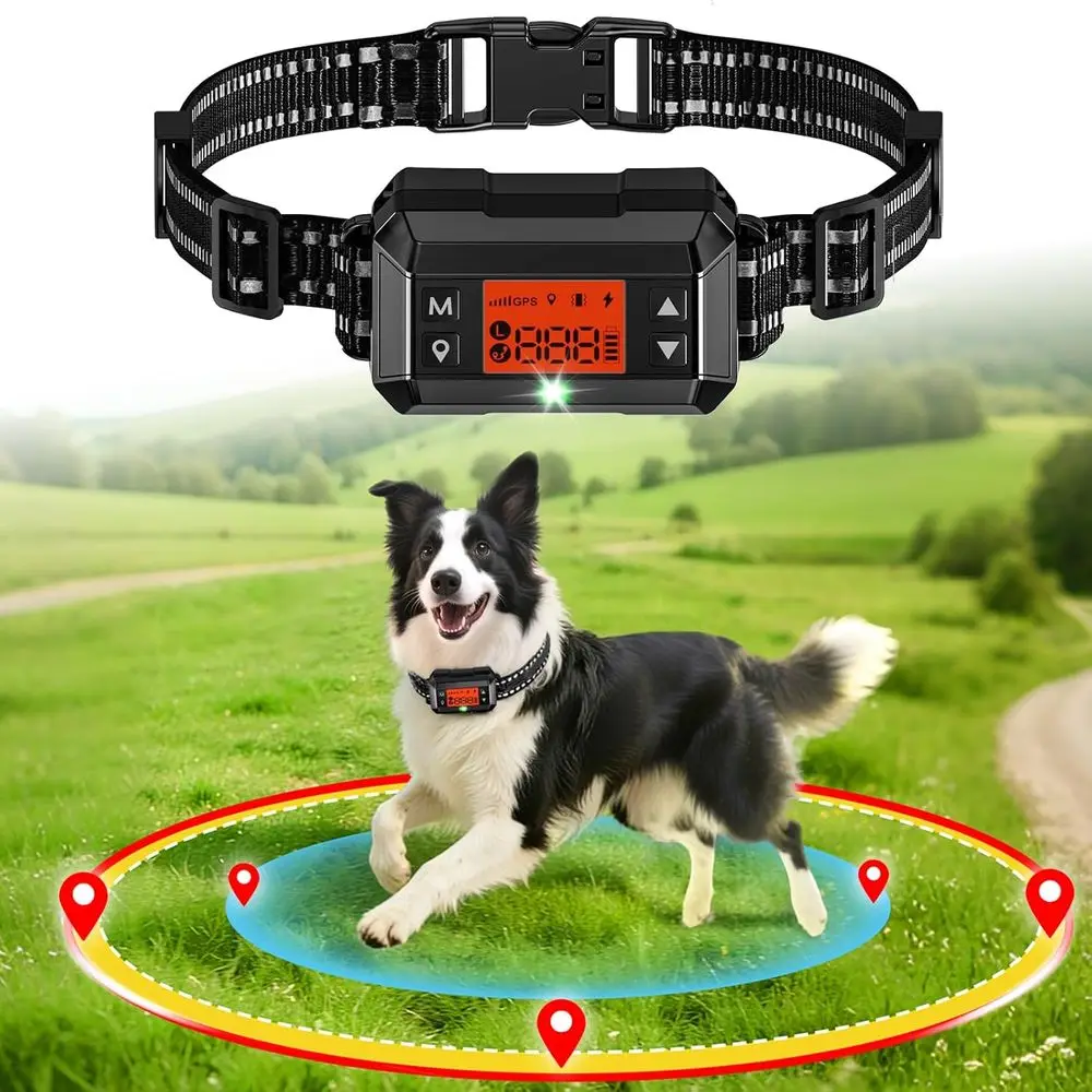 GPS WirelDog ence System, Electric Dog ence, IPX7 Waterproo Rechargeable Collar Receiver,Radius rom min 33 to max 999 Yards, Ele
GPS WirelDog ence System, Electric Dog ence, IPX7 Waterproo Rechargeable Collar Receiver,Radius rom min 33 to max 999 Yards, Ele