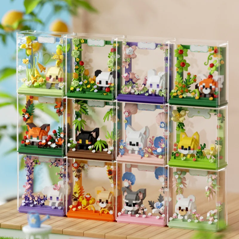 Lovely Cartoon Animal Micro Diamond Building Block Bird Panda Rabbit Raccoon Fox Cat Dog Bear Box Nanobricks 3D Wall Bricks Toys
Lovely Cartoon Animal Micro Diamond Building Block Bird Panda Rabbit Raccoon Fox Cat Dog Bear Box Nanobricks 3D Wall Bricks Toys