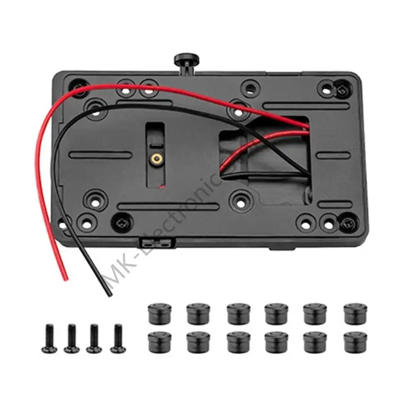 R2LF V-Mount Battery Plate Power Splitter с выходом D-TAP для видеокаметочной видеокамеры V-блоки.
R2LF V-Mount Battery Plate Power Splitter с выходом D-TAP для видеокаметочной видеокамеры V-блоки.