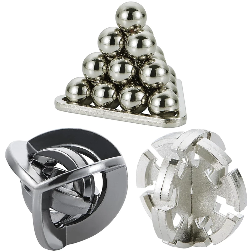 Metal Cast Puzzle Brain Teasers for Kids Adults Baffling Magic Trick Disentanglement Unlock Interlocking Toys Juegos De Ingenio
Metal Cast Puzzle Brain Teasers for Kids Adults Baffling Magic Trick Disentanglement Unlock Interlocking Toys Juegos De Ingenio
