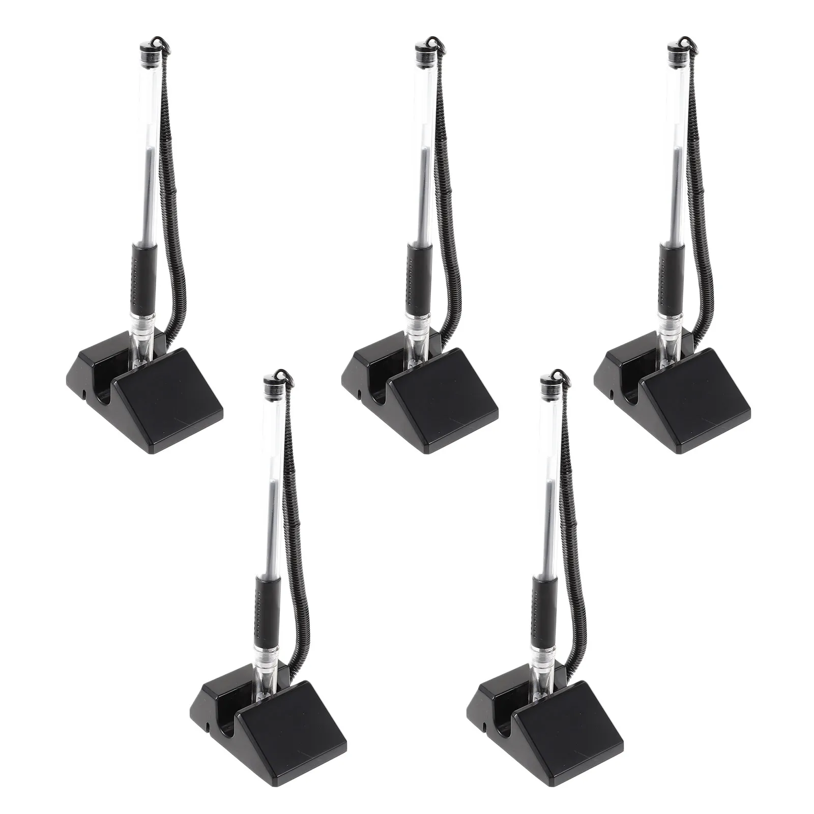 Набор из 5 гелевых ручек с клейким основанием для стола, без запаха, без протеканий, гладкое письмо, для офиса, банка, магазина, настольные ручки для прилавка, канцелярские товары
Набор из 5 гелевых ручек с клейким основанием для стола, без запаха, без протеканий, гладкое письмо, для офиса, банка, магазина, настольные ручки для прилавка, канцелярские товары