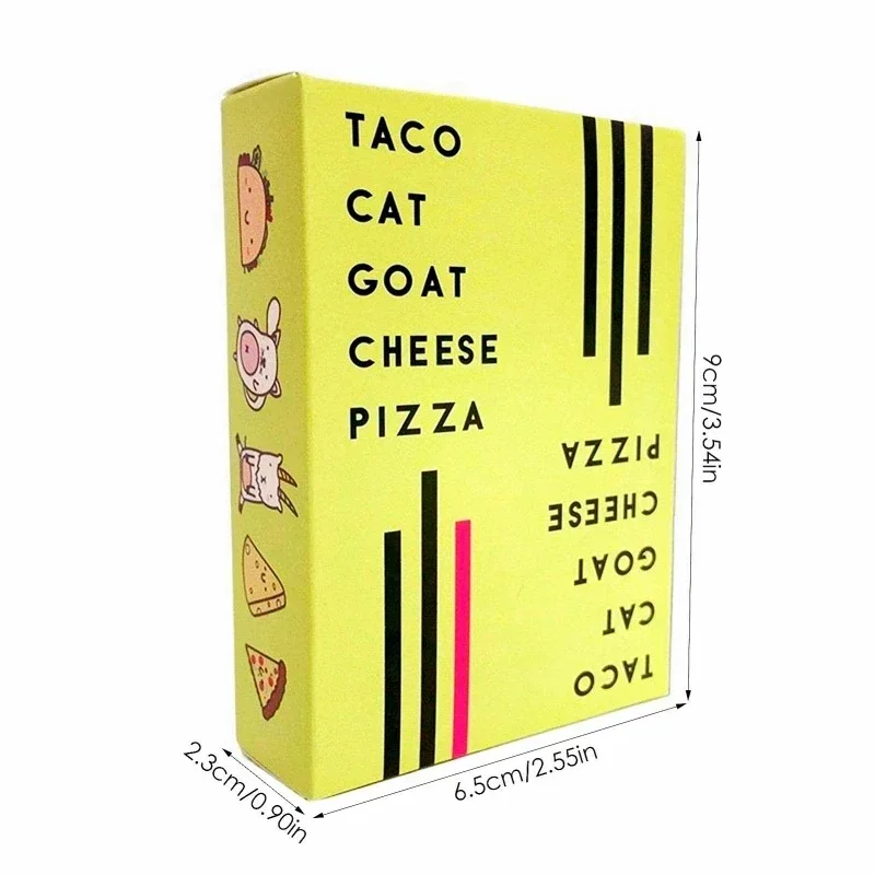 Taco Cat Козь Сыр Пицца | Карточная игра | 8+ лет | 2-8 игроков | Время игры на 10-30 минут | Веселая карточная игра, настольные игры для вечеринок
Taco Cat Козь Сыр Пицца | Карточная игра | 8+ лет | 2-8 игроков | Время игры на 10-30 минут | Веселая карточная игра, настольные игры для вечеринок