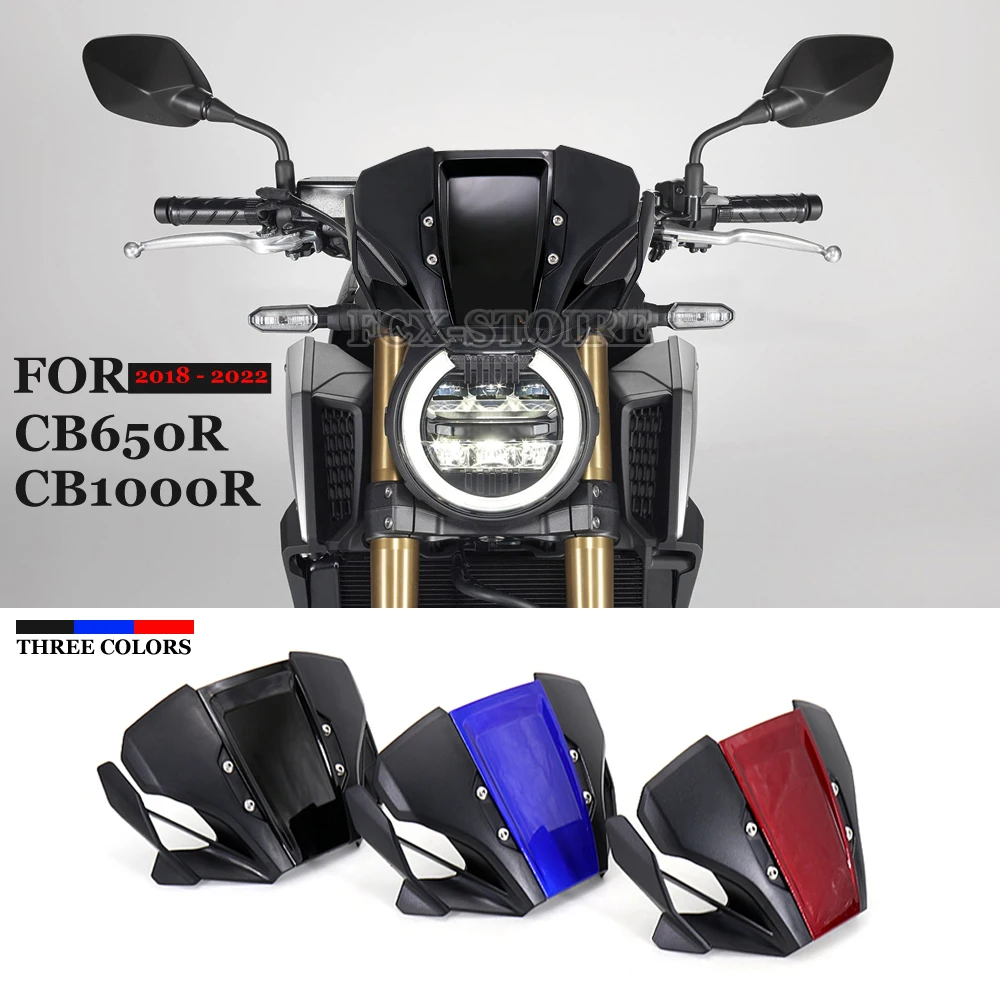 Motorcycle Deflector For Honda CB 650R Windshield CB650R 2019 - 2022 Visor CB 1000R Windscreen CB1000R 2018 - 2020 Wind Screen
Motorcycle Deflector For Honda CB 650R Windshield CB650R 2019 - 2022 Visor CB 1000R Windscreen CB1000R 2018 - 2020 Wind Screen