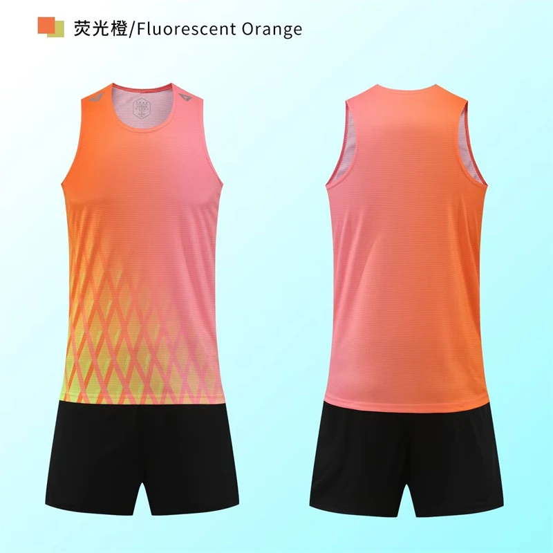 Men Women Running Clothes Joggers Sportswear Suits Men Women Marathon Training Vest+Shorts Track and field Sports Clothes
Men Women Running Clothes Joggers Sportswear Suits Men Women Marathon Training Vest+Shorts Track and field Sports Clothes