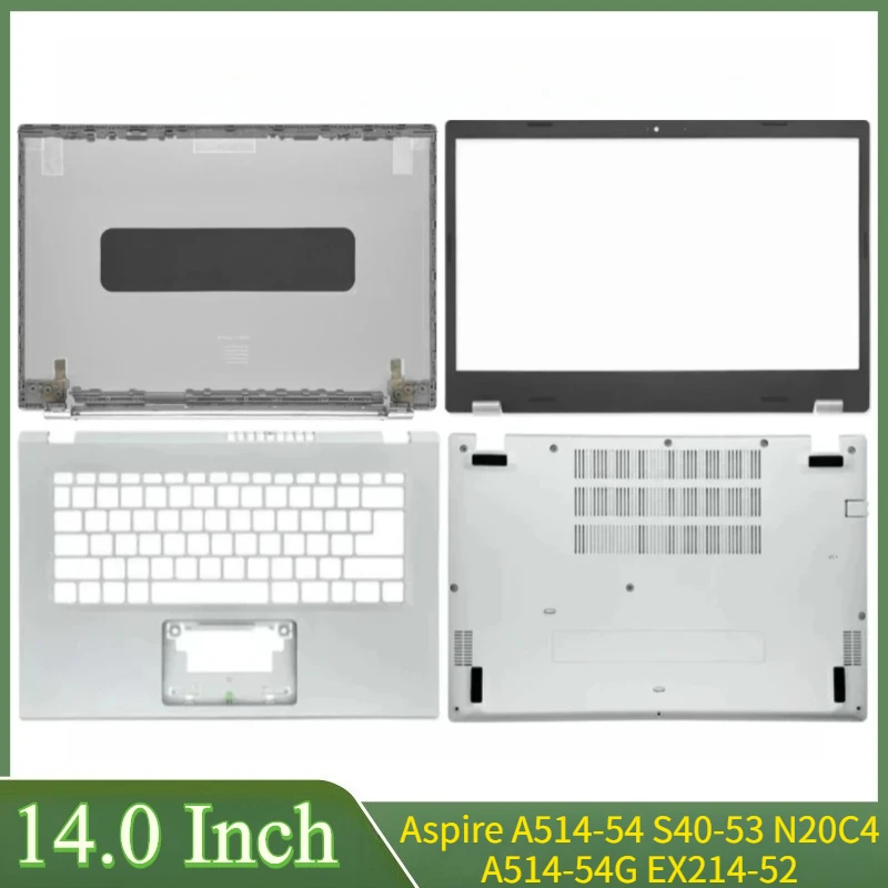 14-дюймовый новый ЖК-дисплей для ноутбука Aspire A514-54 S40-53 N20C4 A514-54G EX214-52, задняя крышка, передняя панель, упор для рук, верхняя нижняя часть корпуса
14-дюймовый новый ЖК-дисплей для ноутбука Aspire A514-54 S40-53 N20C4 A514-54G EX214-52, задняя крышка, передняя панель, упор для рук, верхняя нижняя часть корпуса