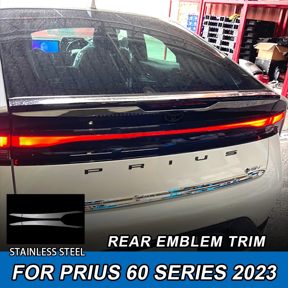 Rear Trunk Emblem Trim Strip Car Rear Emblem Garnish Auto Styling Sticker Stainless Steel Chrome For Toyota Prius 60 Series 2023
Rear Trunk Emblem Trim Strip Car Rear Emblem Garnish Auto Styling Sticker Stainless Steel Chrome For Toyota Prius 60 Series 2023