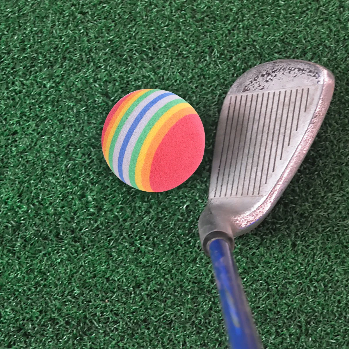 10Pcs Golf Training Balls Soft Sponge Rainbow Colored Lightweight Indoor Practice Aid Sponge Ball Training Ball
10Pcs Golf Training Balls Soft Sponge Rainbow Colored Lightweight Indoor Practice Aid Sponge Ball Training Ball