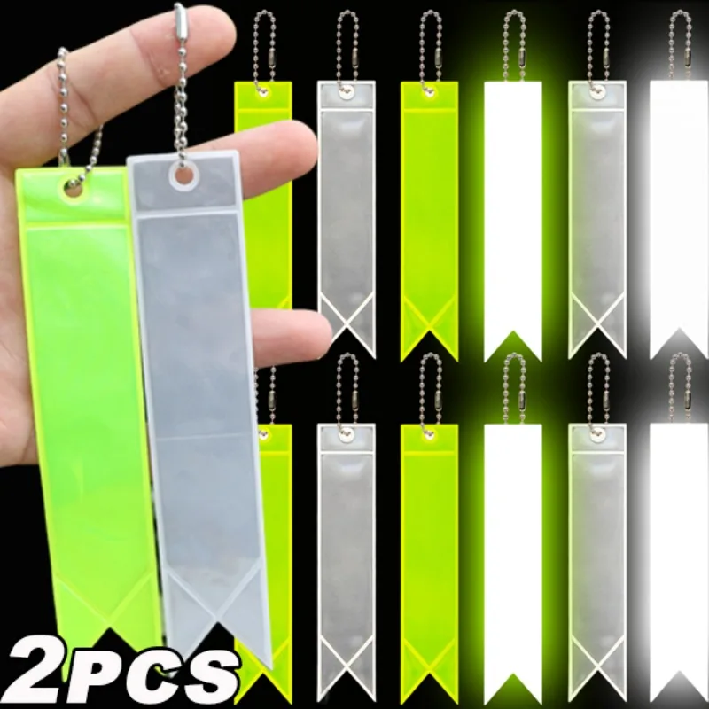 High Visibility Reflective Bands Reflector with Chains Reflective Keychain PVC Kids Reflector Pendant for Night Cycling Safety
High Visibility Reflective Bands Reflector with Chains Reflective Keychain PVC Kids Reflector Pendant for Night Cycling Safety