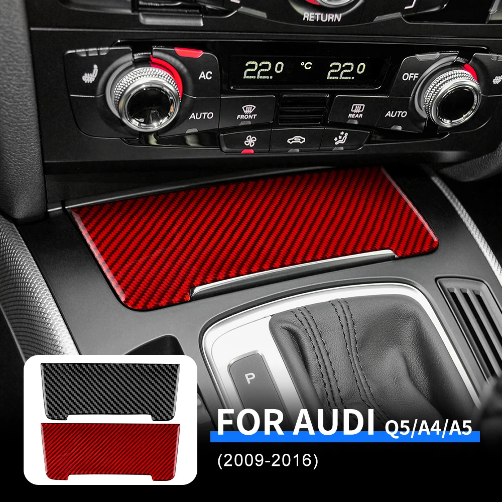 Накладка на панель переключения передач и пепельницу из карбона для Audi A4 A5 Q5 09-16, аксессуары для интерьера, автозапчасти
Накладка на панель переключения передач и пепельницу из карбона для Audi A4 A5 Q5 09-16, аксессуары для интерьера, автозапчасти