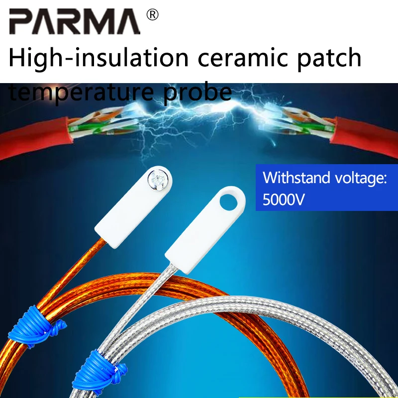 Датчик температуры поверхностного сопротивления с керамической изоляцией типа PT100/K и креплением на отверстие
Датчик температуры поверхностного сопротивления с керамической изоляцией типа PT100/K и креплением на отверстие