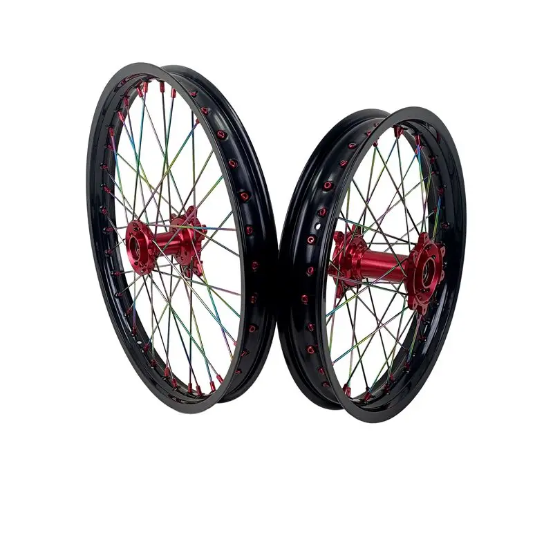 Hot Sale Fit Ultra Bee 21/19 Inch Wheel Set Red Hub Off Road Electric Bike Motard Wheels
Hot Sale Fit Ultra Bee 21/19 Inch Wheel Set Red Hub Off Road Electric Bike Motard Wheels