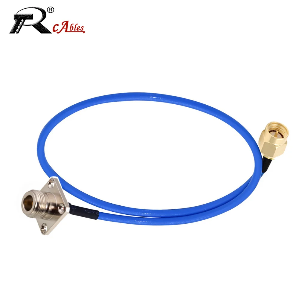 4Hole Flange N Female to SMA Male RF Adapter RG402 Semi Flexible Cable Cable 50 Ohm RF Coaxial Pigtail Extension Cord Jumper
4Hole Flange N Female to SMA Male RF Adapter RG402 Semi Flexible Cable Cable 50 Ohm RF Coaxial Pigtail Extension Cord Jumper
