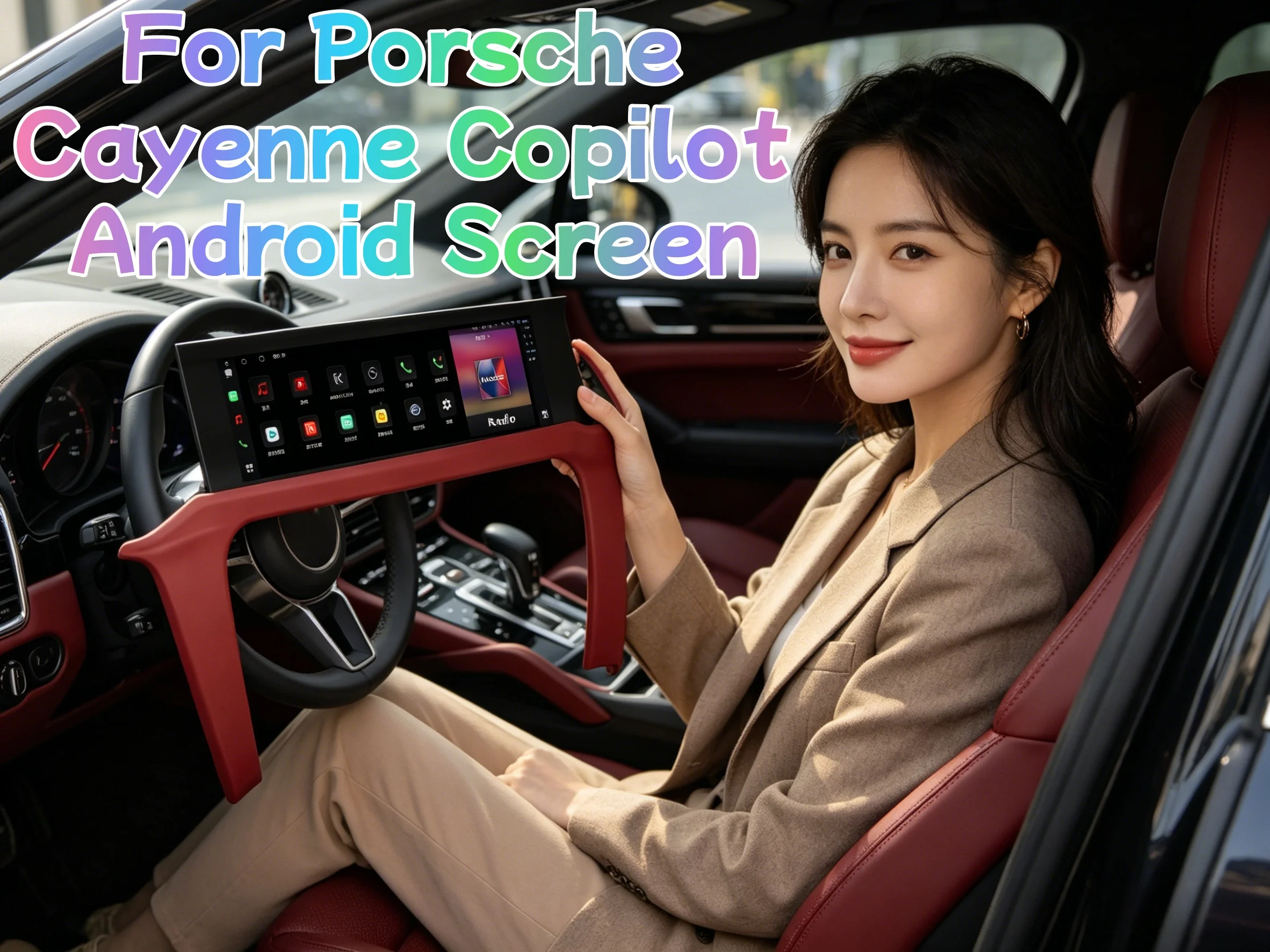 For Porsche Cayenne 2018~2024 Car Copilot Android Screen Auto Headunit Monitor Carplay Passenger Seat Entertainment New Upgrade
For Porsche Cayenne 2018~2024 Car Copilot Android Screen Auto Headunit Monitor Carplay Passenger Seat Entertainment New Upgrade