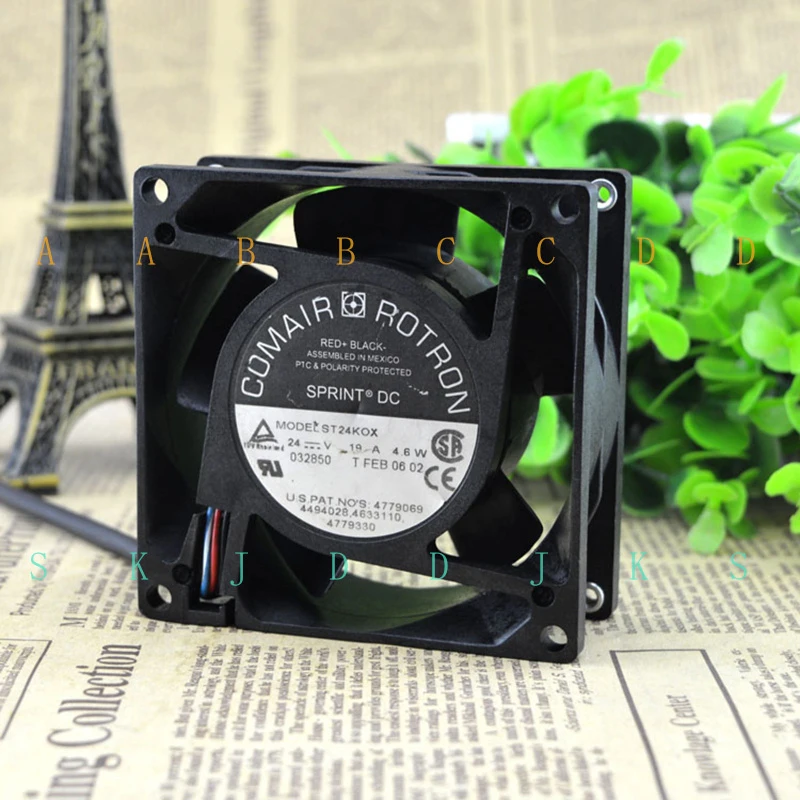 Новый вентилятор охлаждения COMAIR ROTRON ST24KOX DC24V 4.6W 3Pin
Новый вентилятор охлаждения COMAIR ROTRON ST24KOX DC24V 4.6W 3Pin