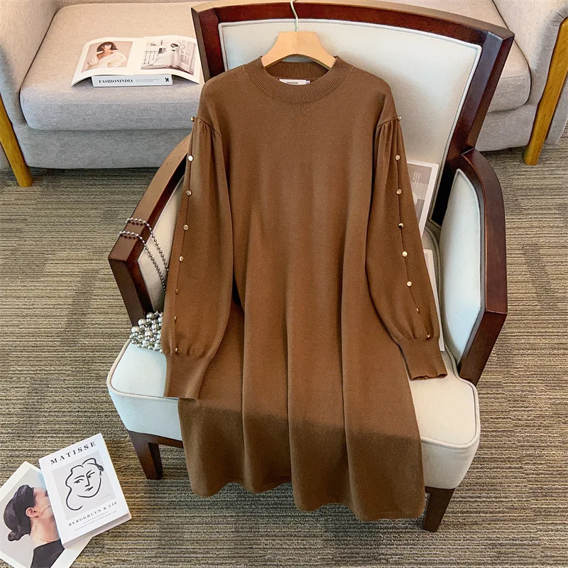 Женское платье-свитер с круглым вырезом и длинными рукавами, 155 кг, большие размеры, обхват груди 160, осень-зима, 4XL, 5XL, 6XL, 7XL, 8XL, 9XL
Женское платье-свитер с круглым вырезом и длинными рукавами, 155 кг, большие размеры, обхват груди 160, осень-зима, 4XL, 5XL, 6XL, 7XL, 8XL, 9XL