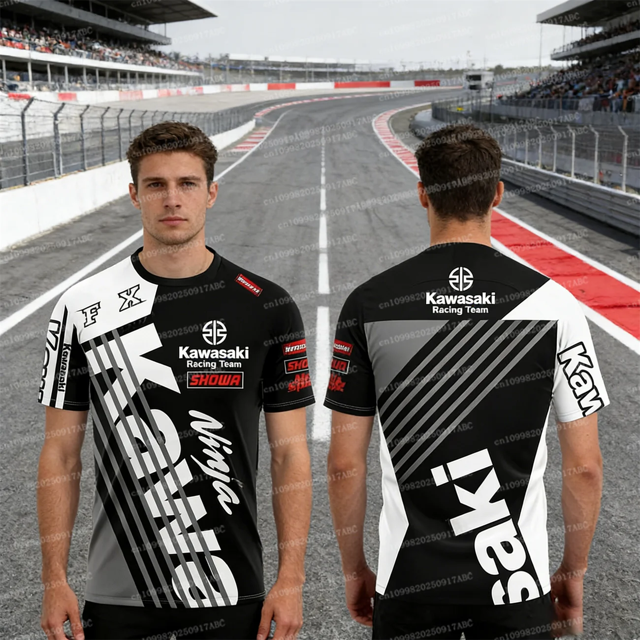 (Kawasaki )Summer Motorcycle Sports Tshirt Men's Tshirt Kawasaki T-Shirt Kawasaki Competition Men's Quick-drying T-shirt Jersey
(Kawasaki )Summer Motorcycle Sports Tshirt Men's Tshirt Kawasaki T-Shirt Kawasaki Competition Men's Quick-drying T-shirt Jersey