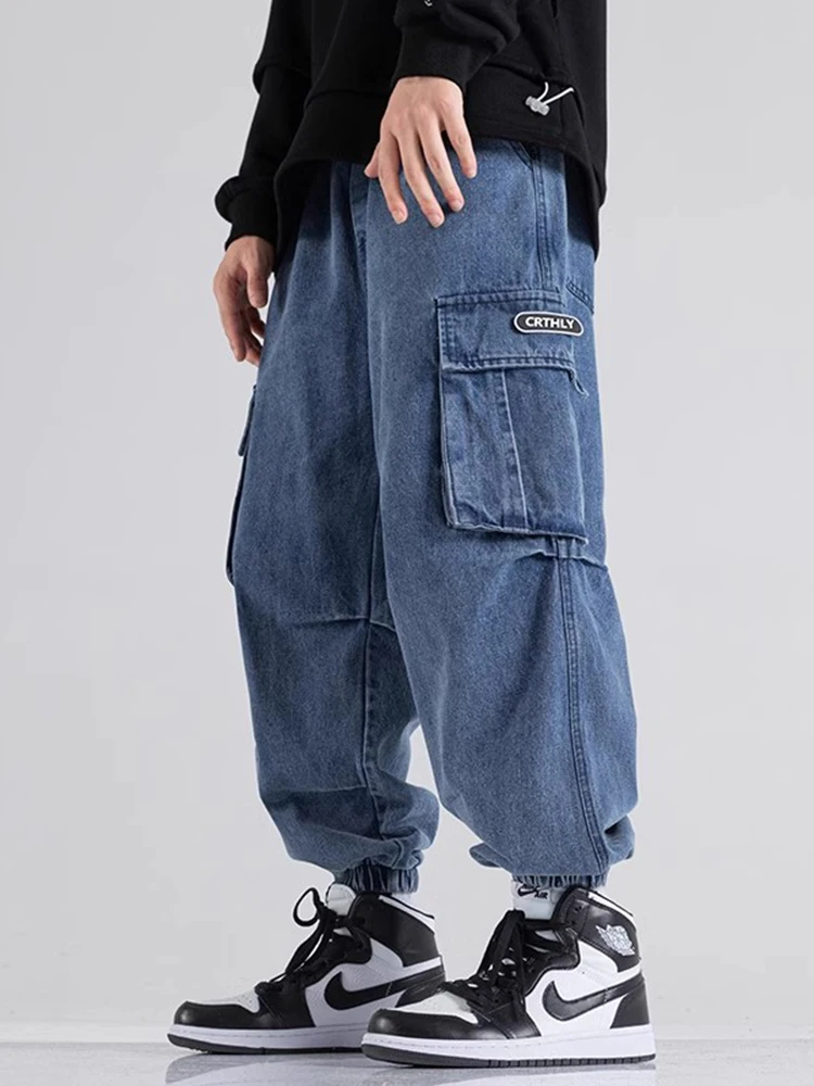 Cityboy Japanese Style Men's Jeans Trendy Brand Functional Large Pocket Workwear Sports Pants Youthful Straight Leg Trousers
Cityboy Japanese Style Men's Jeans Trendy Brand Functional Large Pocket Workwear Sports Pants Youthful Straight Leg Trousers