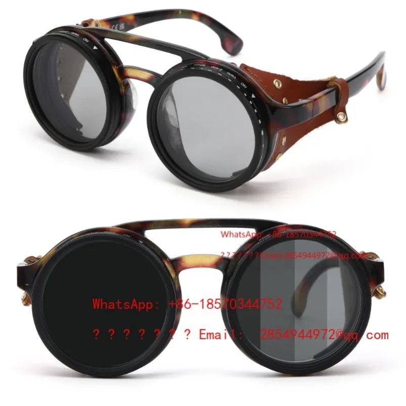 2026 Handmade ND9 Dimmable Sunglasses, Retro Punk Circular Polarized Driving Sunglasses
2026 Handmade ND9 Dimmable Sunglasses, Retro Punk Circular Polarized Driving Sunglasses