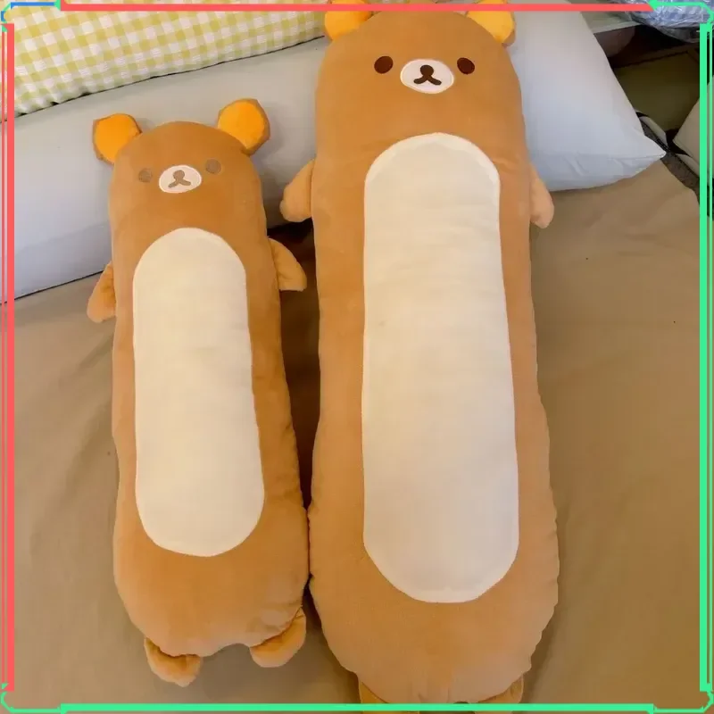 Новая 60/80 см Kawaii японская длинная плюшевая подушка Rilakkuma, милый детский медведь, диванная подушка, подушка для сна, украшение, подарок для пары
Новая 60/80 см Kawaii японская длинная плюшевая подушка Rilakkuma, милый детский медведь, диванная подушка, подушка для сна, украшение, подарок для пары